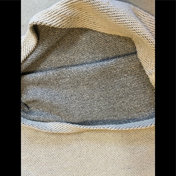 American Apparel Easy Sweater (Reversible) in Grey/Natural - Picture 10 of 11